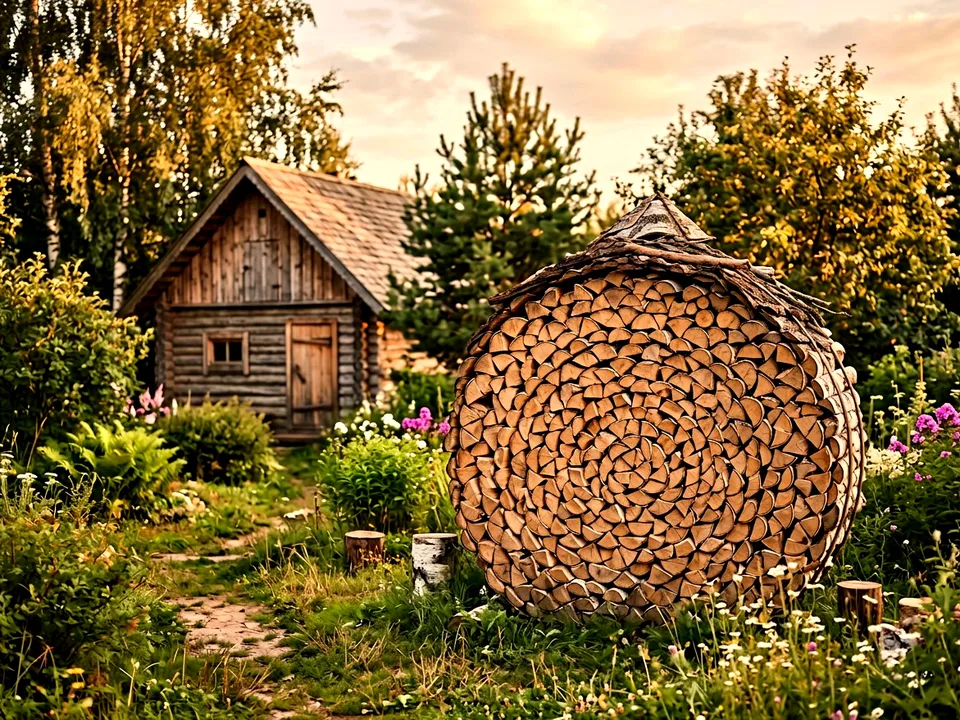 Дуб + укладка в дровник, Ростов-на-Дону, проезд Каминная, 22В